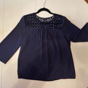 Ann Taylor, Size Small, Black, Lace